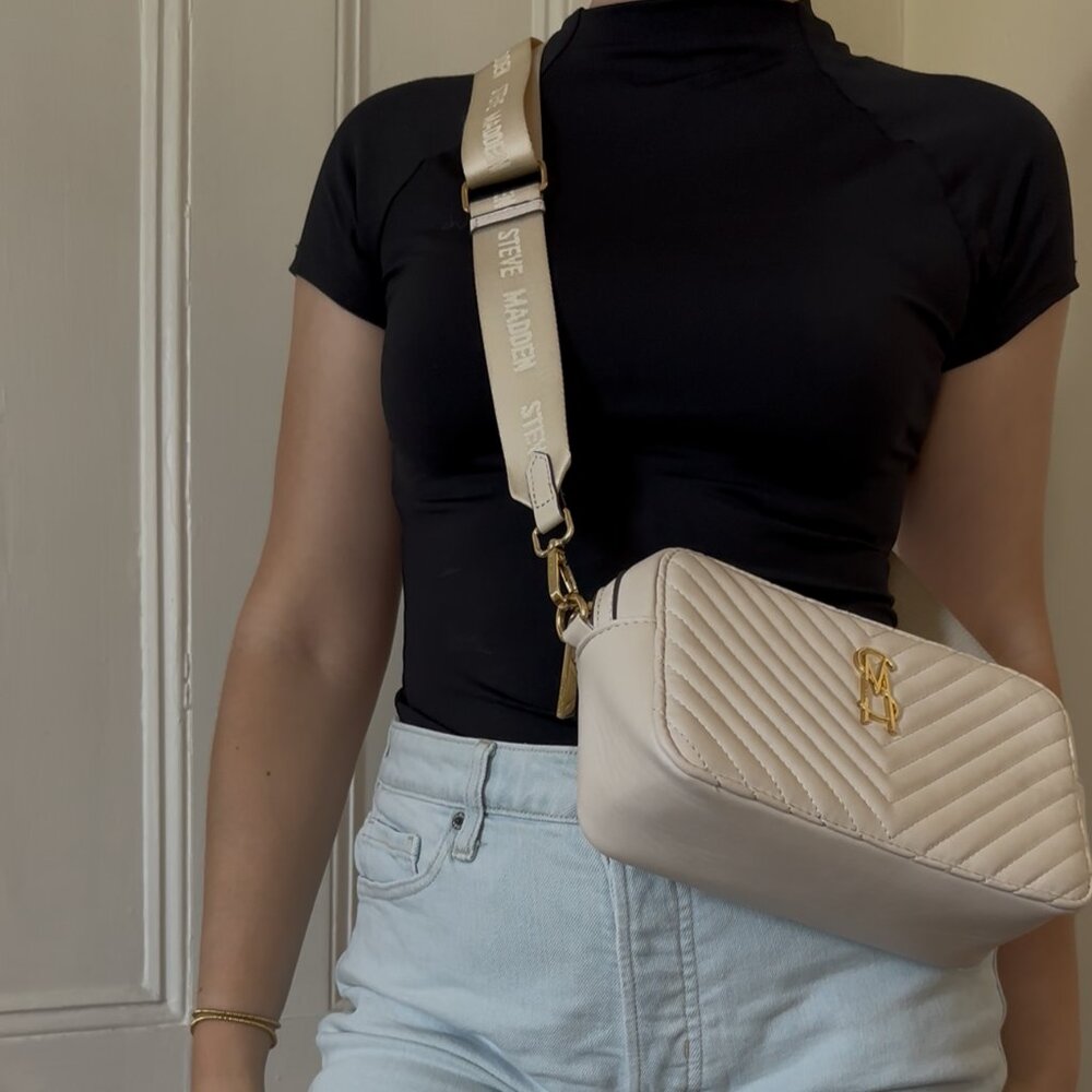 Steve Madden Crossbody Purse White